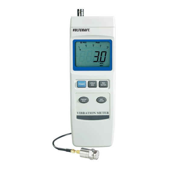 VOLTCRAFT VBM-100 Bedienungsanleitung