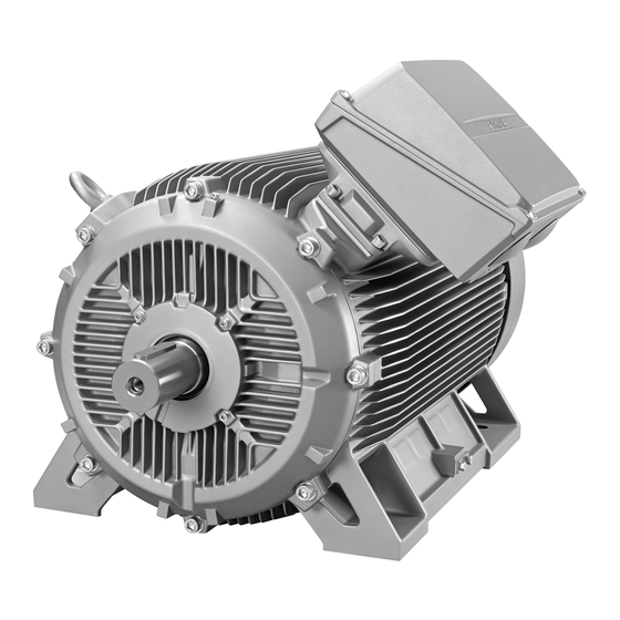 Siemens SIMOTICS SD 1LE5 AH 400/450 Betriebsanleitung