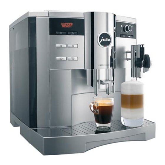 Jura IMPRESSA S9 One Touch Handbuch