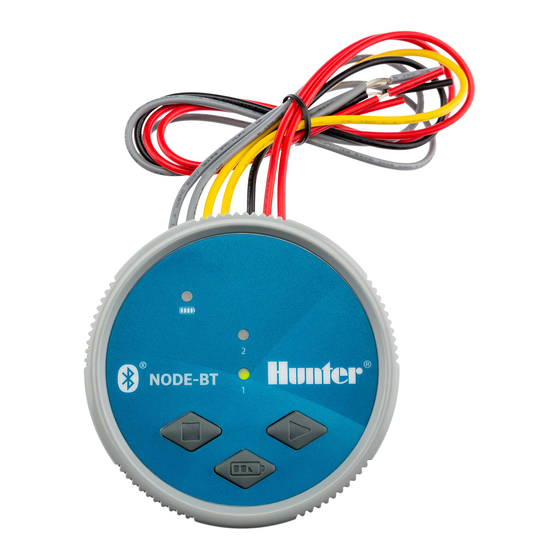 Hunter NODE-BT Kurzanleitung