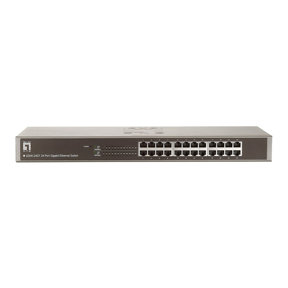 level one GSW-1657 Installationsaleitung