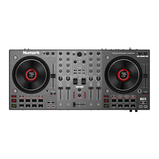Numark NS4 FX Benutzerhandbuch