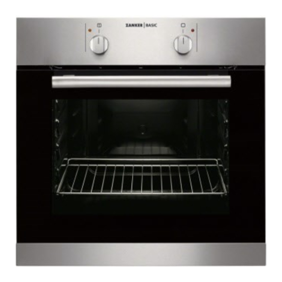 ZANKER KOB10301XB Benutzerinformation
