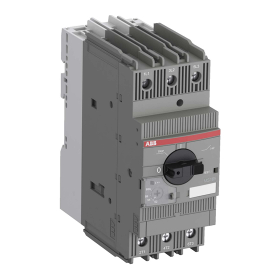 ABB MS165 Betriebsanleitung