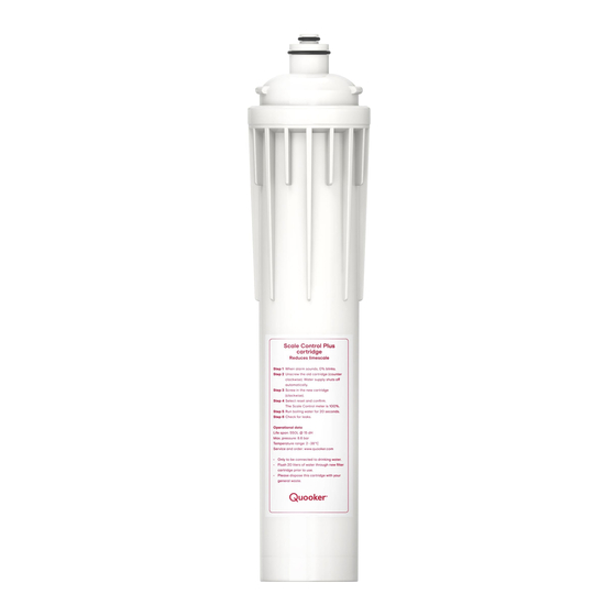 Quooker Scale Control Plus Installationsanleitung