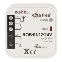 ZAMEL extra free ROB-01/12-24V Bedienungsanleitung