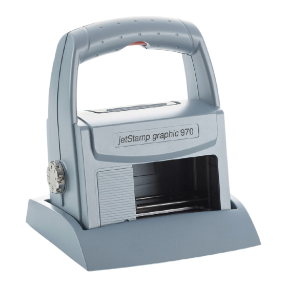 Reiner jetStamp graphic 970 Bedienungsanleitung
