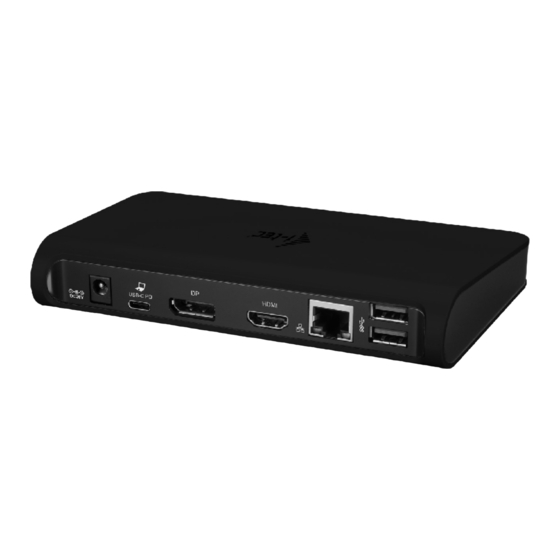 i-tec USB-C Dual Display MST Gebrauchsanweisung