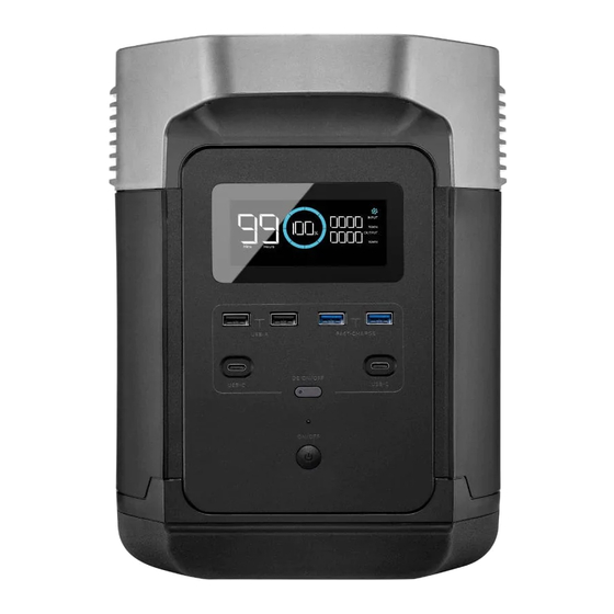 EcoFlow DELTA Max Smart Extra Battery Bedienungsanleitung