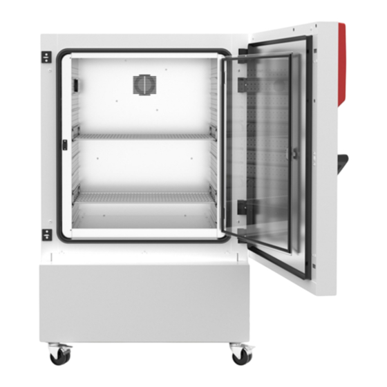 Binder KB ECO 240 Betriebsanleitung