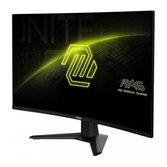 MSI MAG Serie Benutzerhandbuch