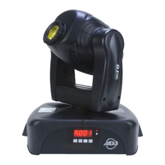 ADJ DJ Spot LED Bedienungsanleitung