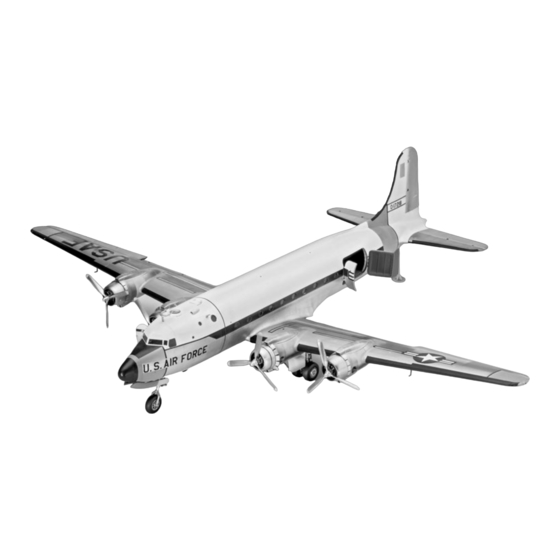 REVELL C-54D SKYMASTER Montageanleitung