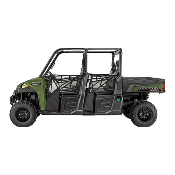 Polaris RANGER XP 900 Betriebsanleitung Für Wartung Und Sicherheit