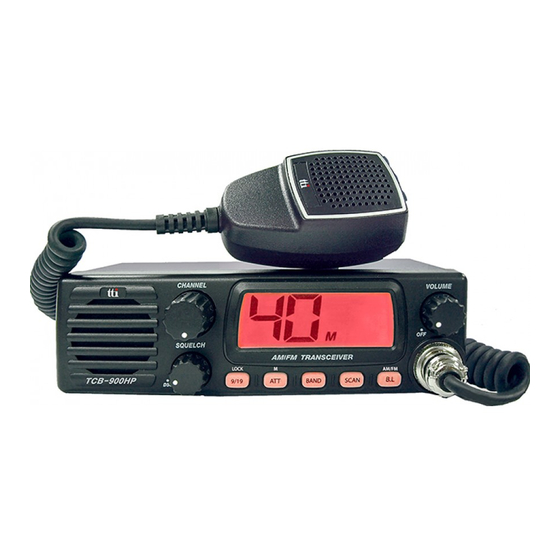 TTI TCB-900 Handbuch