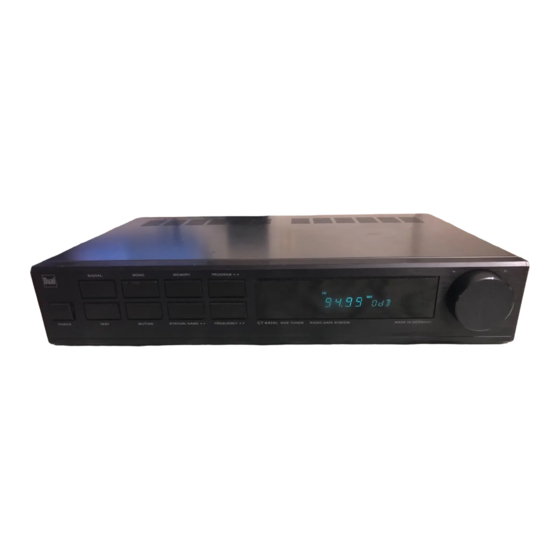 Dual CT 441 Bedienungsanleitung