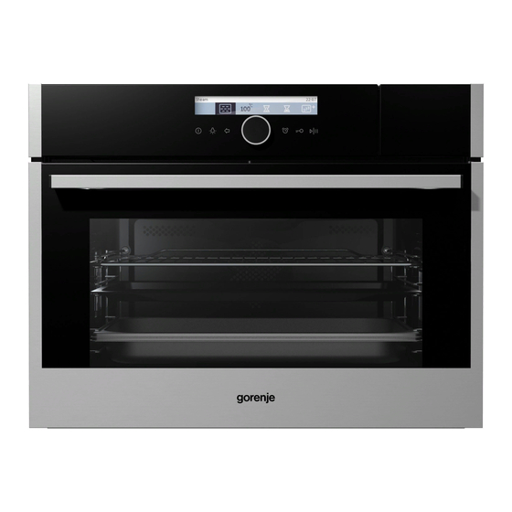 Gorenje BCS589S20X Gebrauchsanweisung