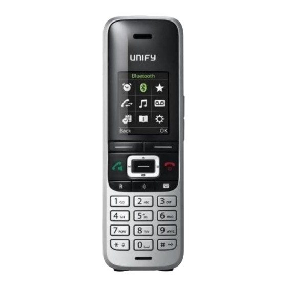 Unify OpenScape DECT Phone S5 Bedienungsanleitung