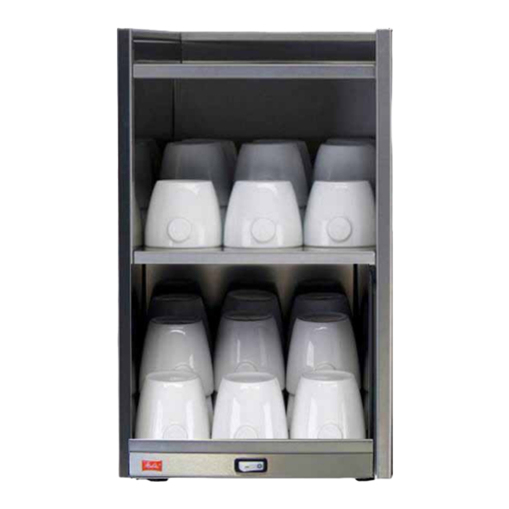 Melitta bar-cube mc-cw Betriebsanleitung