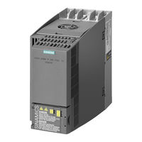 Siemens Sinamics G120 CU240E-2 Listenhandbuch