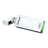 Siemens Gigaset USB Stick 54 Kurzbedienungsanleitung