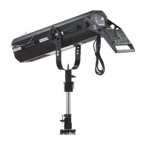 Stairville FOLLOW SPOT1200 PRO Handbücher