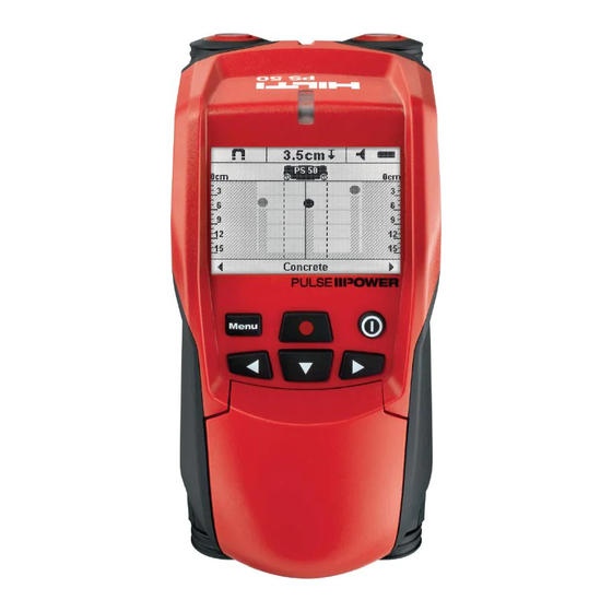 Hilti PS 50 Bedienungsanleutung