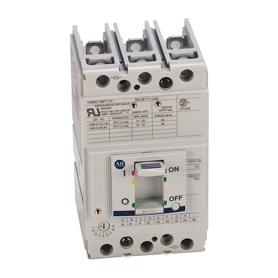 Allen-Bradley 140G Installationsanleitung
