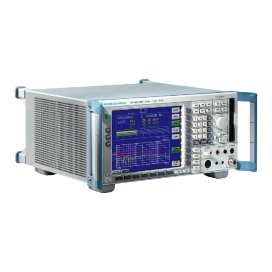 Rohde & Schwarz ESPI3 Handbuch
