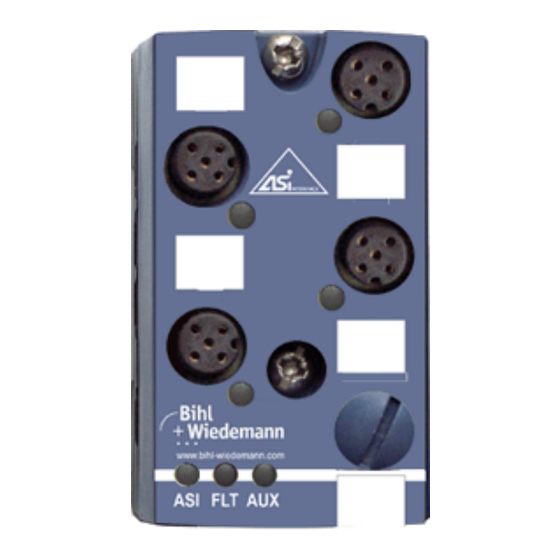 bihl+Wiedemann BWU2594 Montageanweisung
