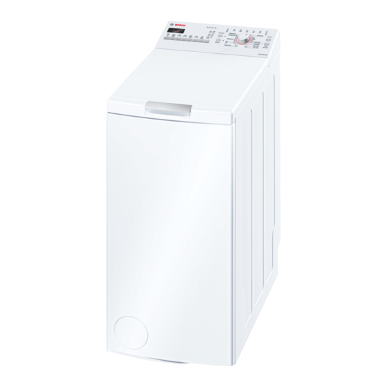 Bosch WOT24227 Gebrauchs- Und Aufstellanleitung