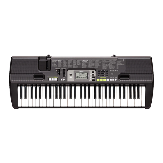 Casio CTK-710 Bedienungsanleitung