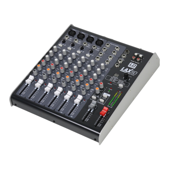 LD Systems LD LAX8D Bedienungsanleitung