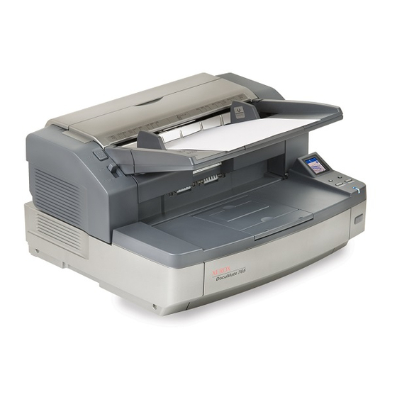 Xerox DocuMate 765 Benutzerhandbuch