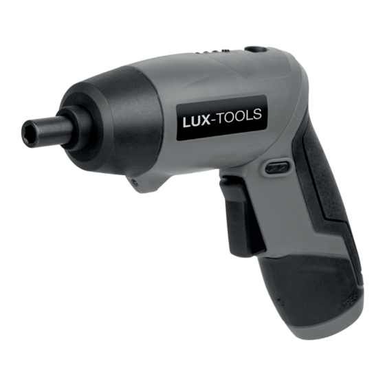 Lux Tools ABS-3,6Li A Originalbetriebsanleitung