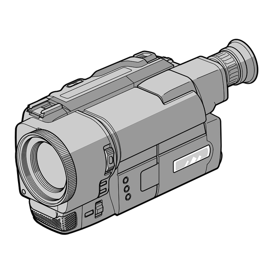 Sony CCD-TRV300E Bedienungsanleitung