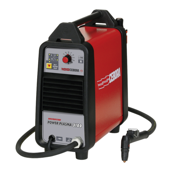 Cebora POWER PLASMA 3100 Betriebsanleitung