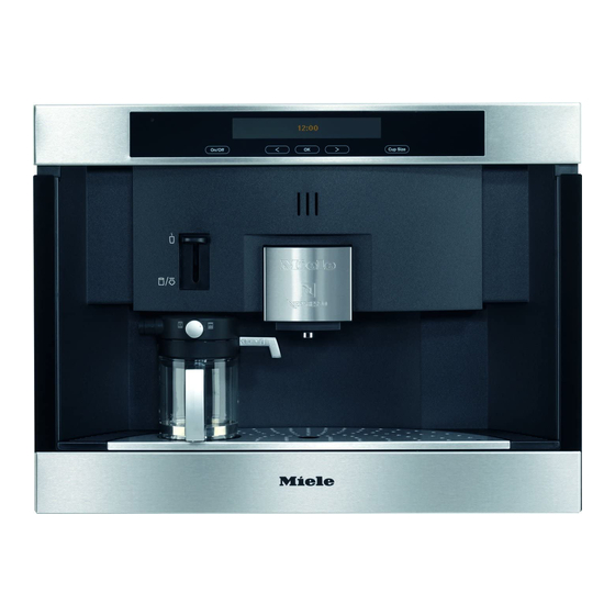 Miele CVA 2650 Gebrauchs- Und Montageanweisung