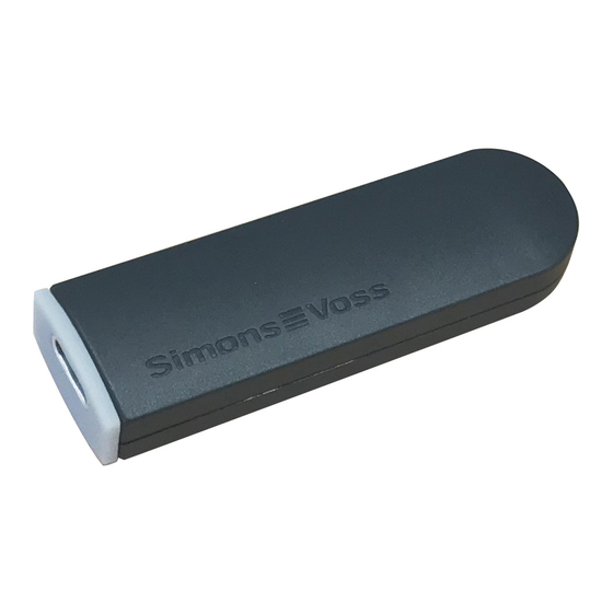Simons Voss Technologies CD.STARTER Kurzanleitung