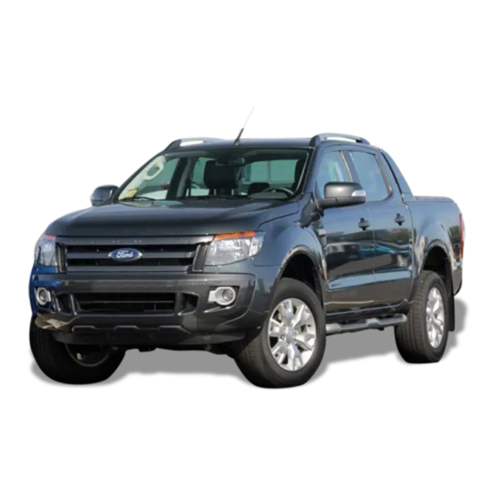 Ford Ranger Betriebsanleitung