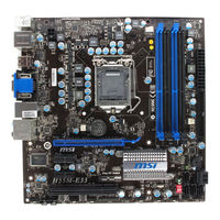 MSI H55M-E33 Serie Handbuch