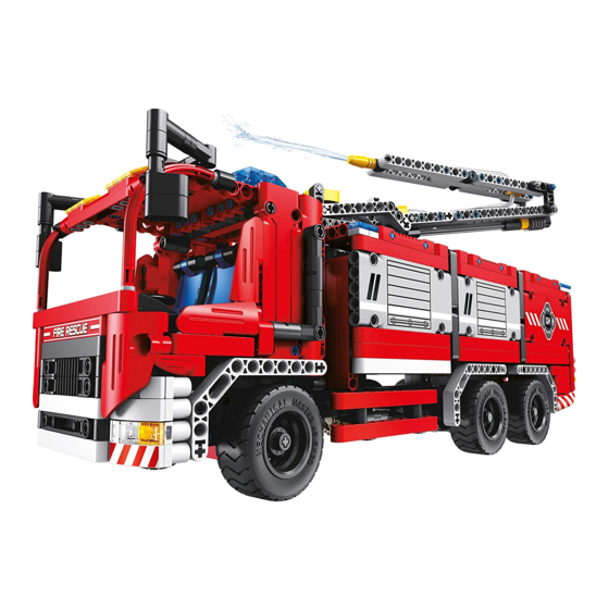 THINK GIZMOS TG901 FIRE ENGINE CONSTRUCTION SET Bedienungsanleitung