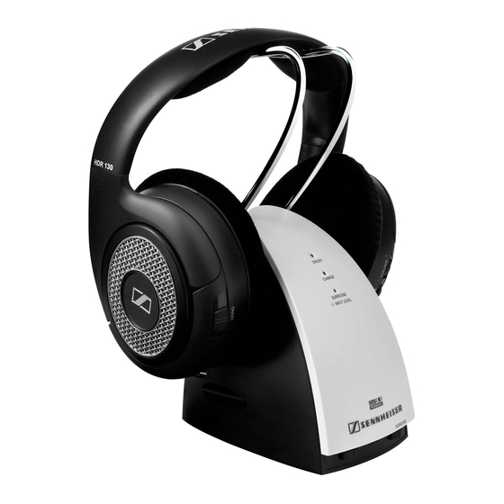 Sennheiser RS130 Bedienungsanleitung