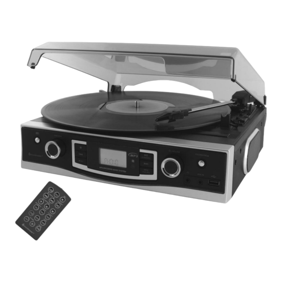 SOUNDMASTER PL525 Kurzanleitung