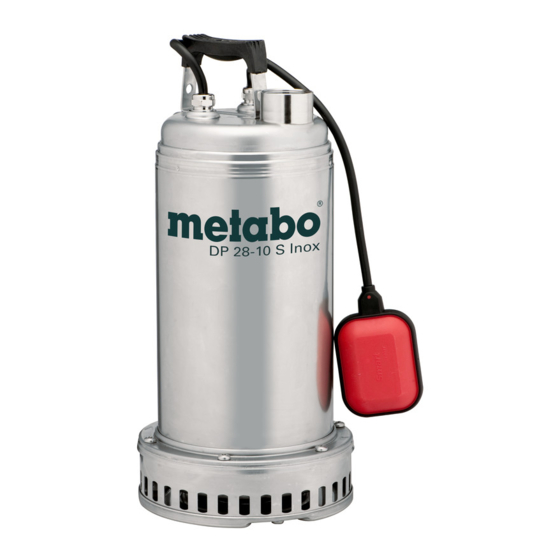 Metabo DP 18-5 SA Originalbetriebsanleitung