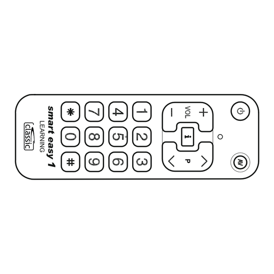 Classic smart easy 1 Bedienungsanleitung