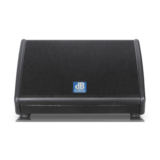 dB Technologies FlEXSYS FM series Bedienungsanleitung