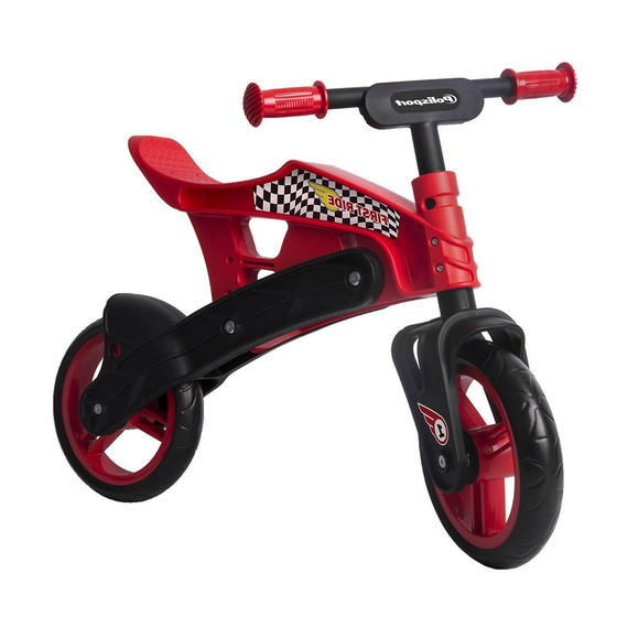 Polisport balance bike Bedienungsanleitung