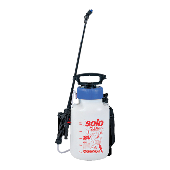 Solo 305 A Gebrauchsanweisung