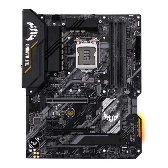 Asus TUF Gaming H470-Pro Bedienungsanleitung